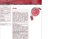 Desktop Screenshot of intranet.hu