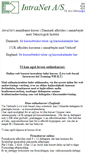 Mobile Screenshot of intranet.dk