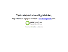 Tablet Screenshot of dunagyongye.intranet.hu